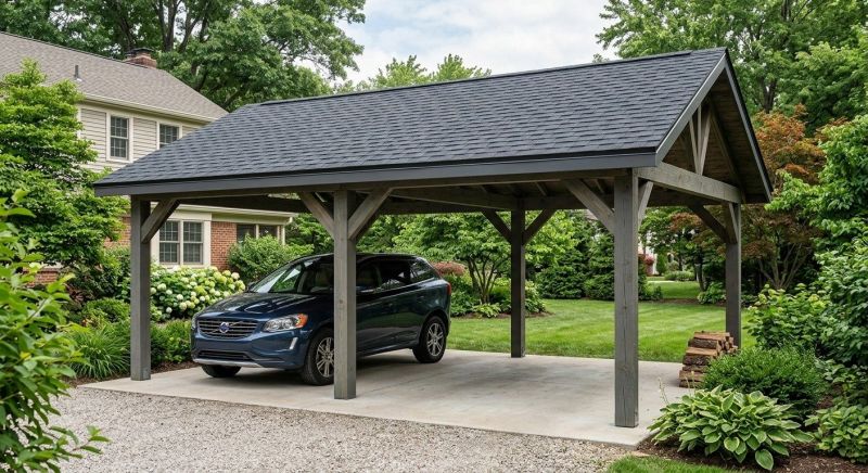 A Frame Roof Installation in Manchester, NH